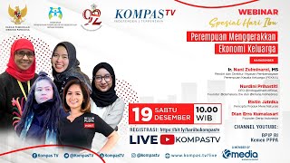 [WEBINAR] Perempuan Menggerakkan Ekonomi Keluarga