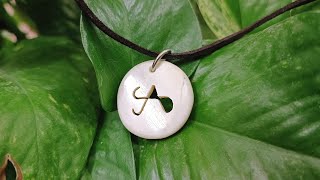 Making nominal necklace | Making a necklace with bones