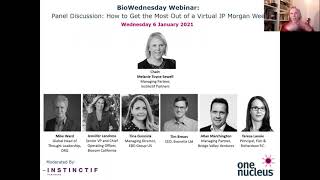 BioWednesday Webinar: How to Get the Most Out of a Virtual JP Morgan Week
