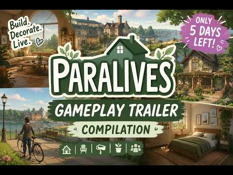 Paralives Gameplay Trailer Compilation ✨