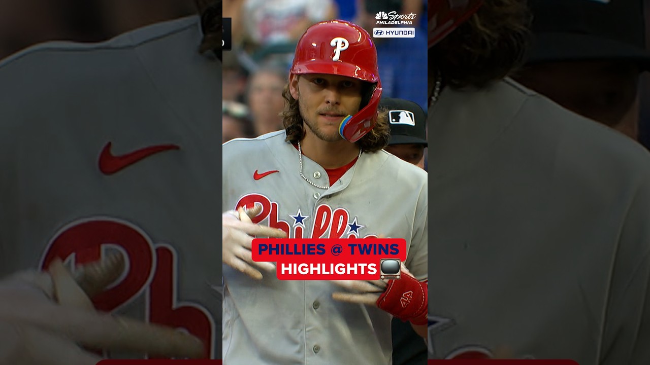 HIGHLIGHTS: Bohm's big night leads the way in a 9-1 win over the Twins 🔥