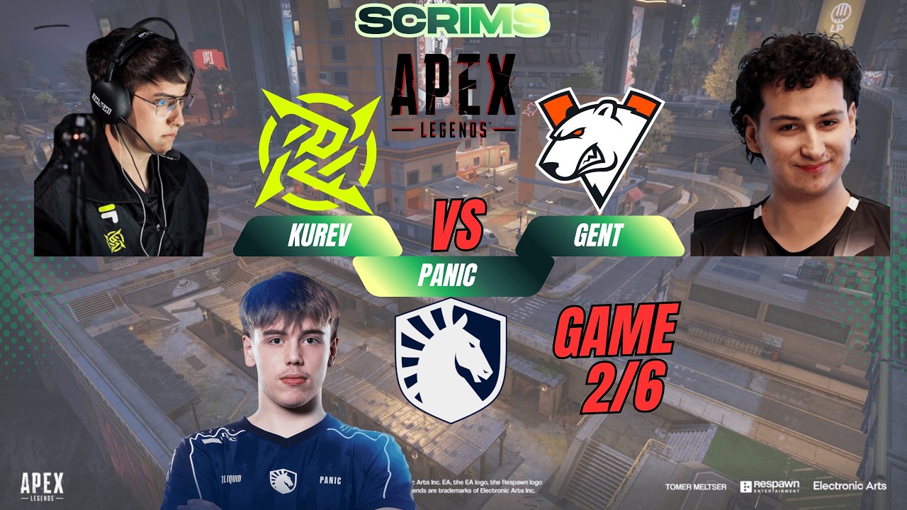 Panic vs Kurev vs Gent 🤯🔥 | Apex Legends