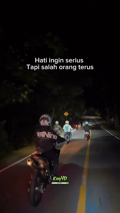 salah terus 🥱 • story wa supermoto herex malam hari