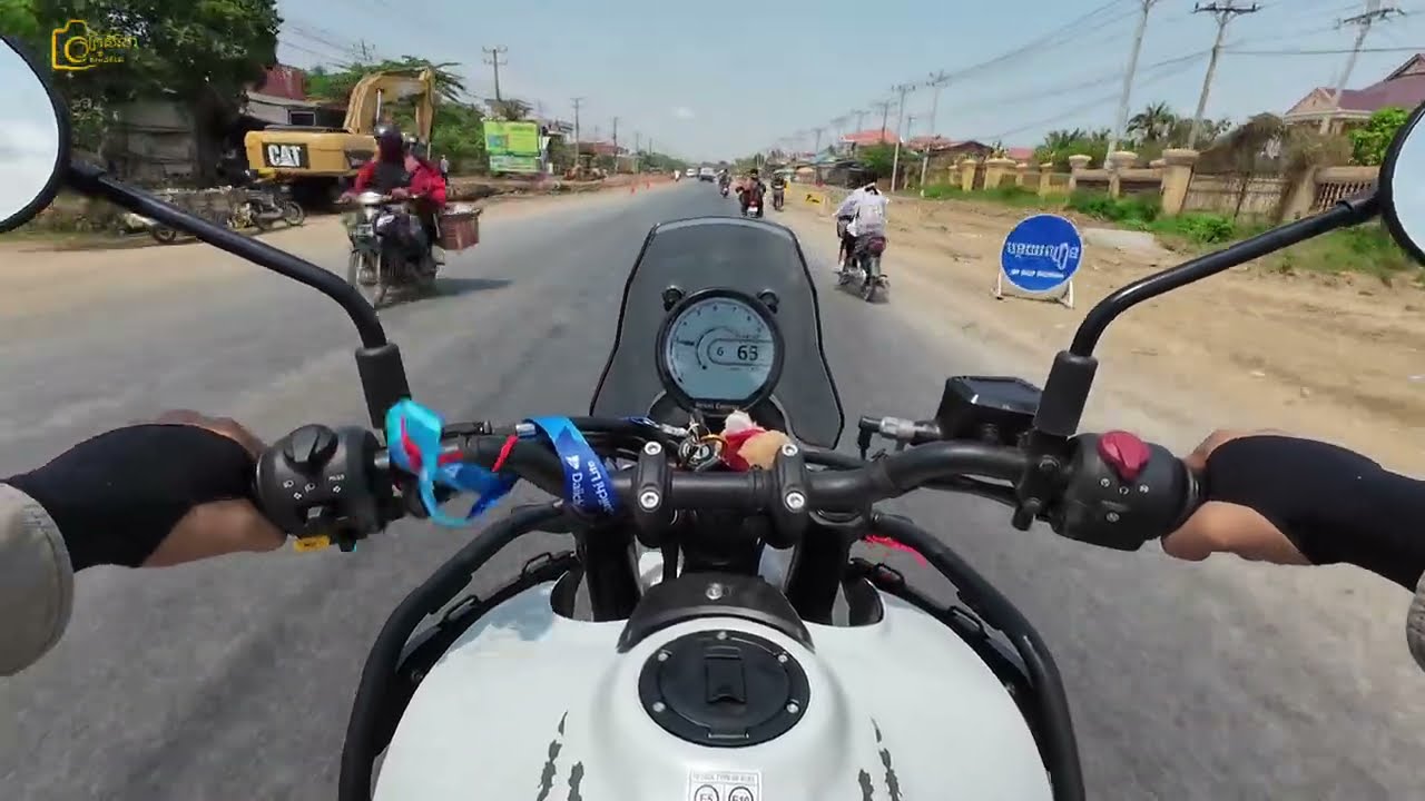 ជិះម៉ូតូម្នាក់ឯង​ ដល់ខេត្តដែលថៃចាញ់ខ្មែរ​  [Kru SELA]