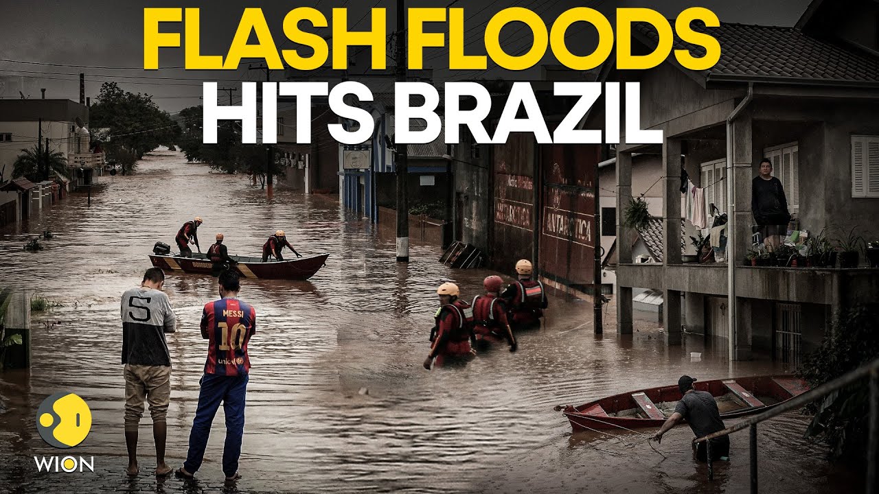 Brazil Floods LIVE: Death toll in Brazil flooding rises to 66, at least 101 missing: govt | WION