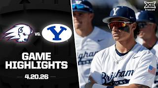 Utah Tech vs. BYU Highlights (4.20.26) | 2026 Big 12 Baseball