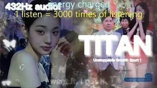 ⚠️ [3k layers] 432Hz | TITAN! Instant Growth Spurt&Height Increase
