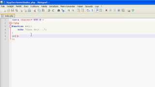 PHP: function