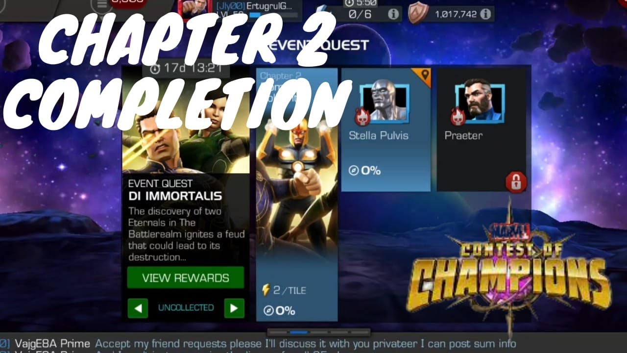 Di Immortalis - Uncollected Difficulty | Chapter 2 | Completion | Marvel Contest Of Champions | MCOC