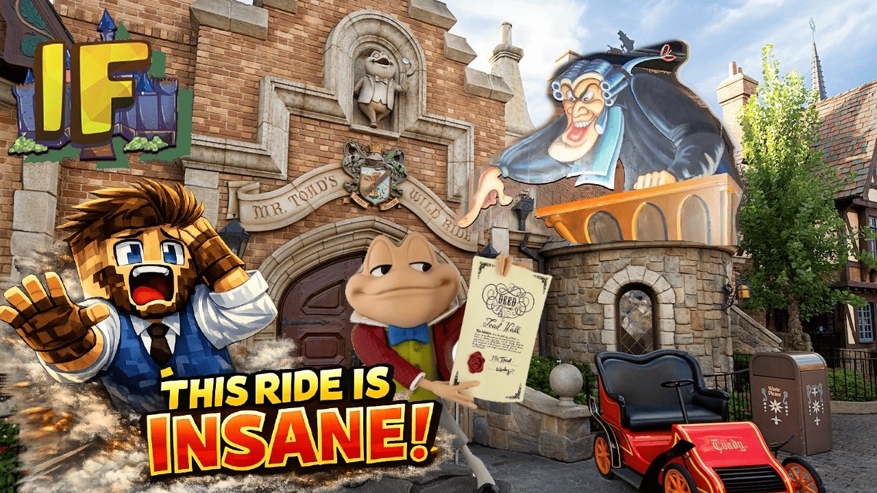 Mr. Toad’s Wild Ride 🐸🔥 | The Craziest Dark Ride in Minecraft – ImagineFun