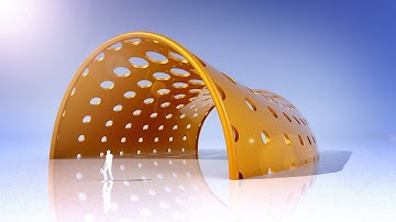Rhino Grasshopper Architectural Pavilion Curve Attractor Overview