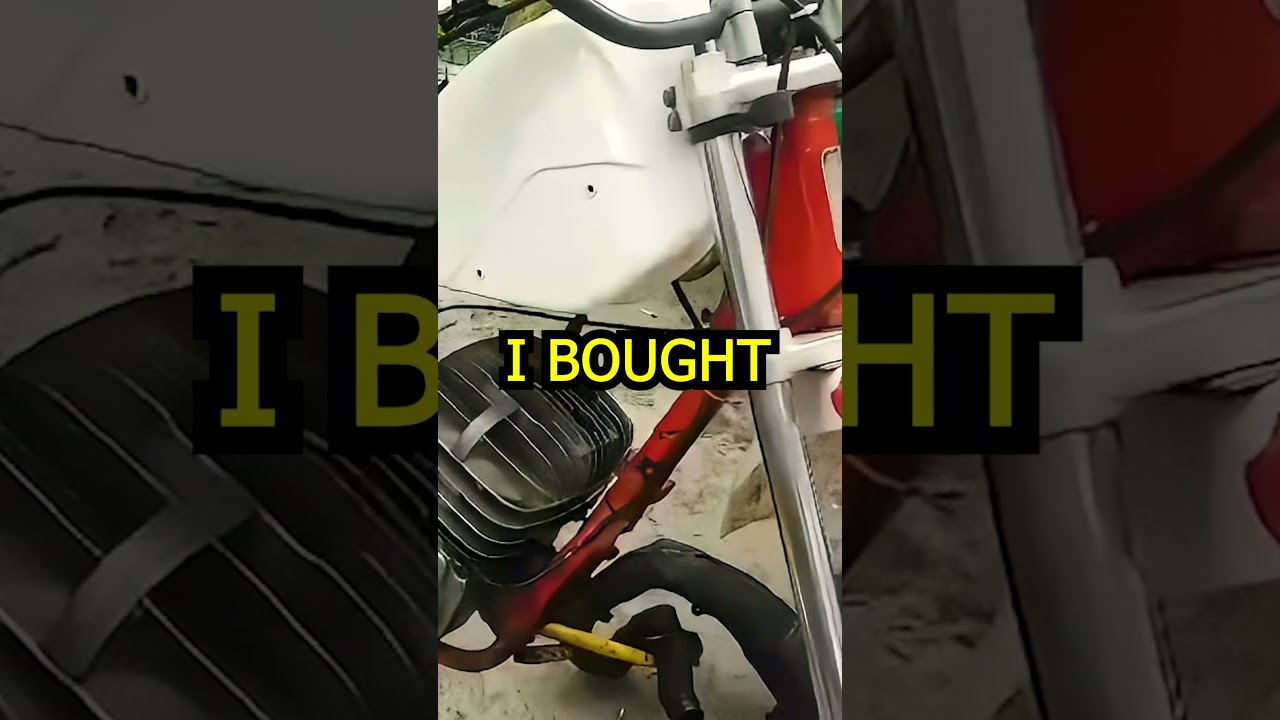 ČZ 250/513 ORIGIN: How looked when i bought it 