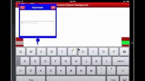 iOS: Custom UIPopoverController Appearance