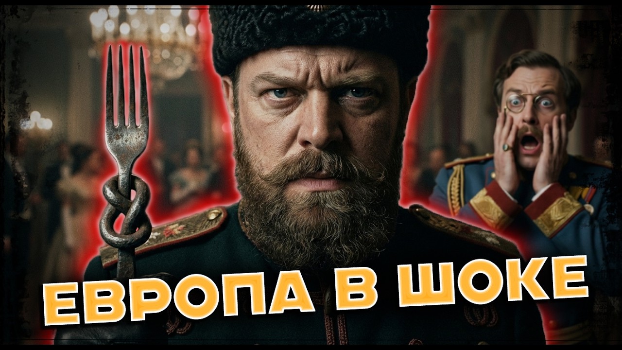 «Я вам не Сашенька»: Как русский царь ставил на место Бисмарка и гнул вилки на приемах