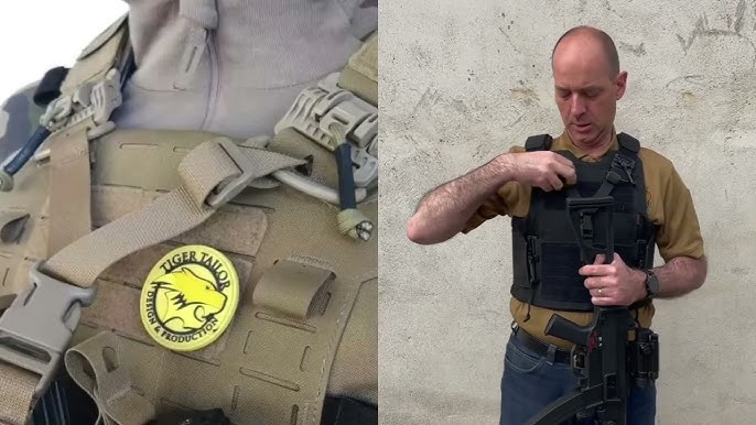 Polgen Plus tactical vest for Police and Gendarmerie inserts