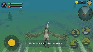 Flying Unicorn Simulator - Android Gameplay screenshot 1