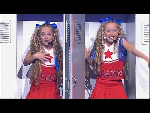 Mylène en Rosanne - Double Me | Tweede halve finale Junior Songfestival 2013 HD