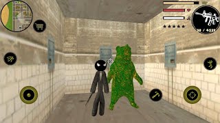 New top secret BEAR at Stickman Rope Hero ! 💋💋💋 screenshot 5