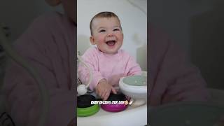 Baby decides our day🍼