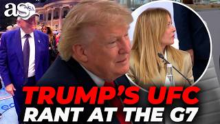 TRUMP’s UFC RANT at the G7  | Meloni's FACIAL EXPRESSIONS steal the spotlight