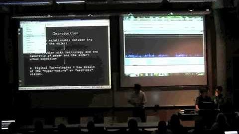 Symposium - Visuality to Materiality- Part 1 Introduction