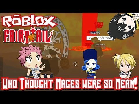 Roblox Fairy Tail Online Fighting Who Knew Mages Were So Mean Youtube - fairy tail online fighting wip roblox