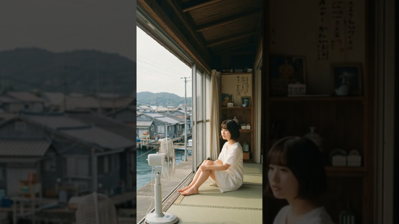 漁港街の夏休みを過ごす子供達 夏休みvlog#shorts