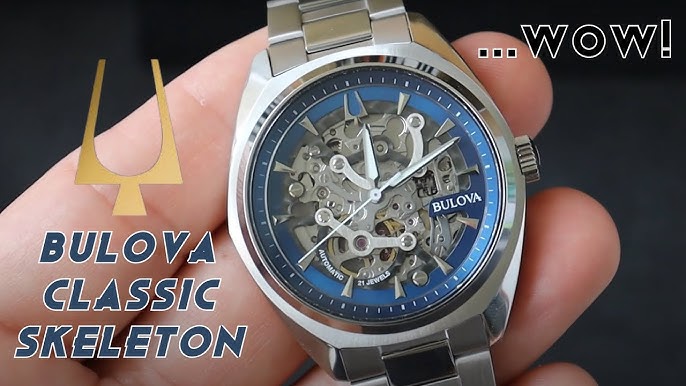 Unboxing The Bulova Skeleton - 96A292 - YouTube