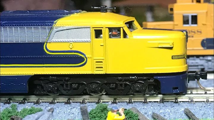 Con-Cor N Scale Alco PA-1 And PB-1 Santa Fe