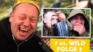 FRITZ DU BIST KRANK! 😂 REAKTION auf 7 vs. Wild - FOLGE 3