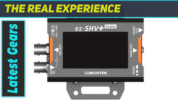 Lumantek SDI to HDMI Converter with Display and Scaler - Enhance Your Monitor Experience