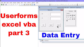 Userforms in Excel VBA | Part 3 | Excel VBA in Hindi