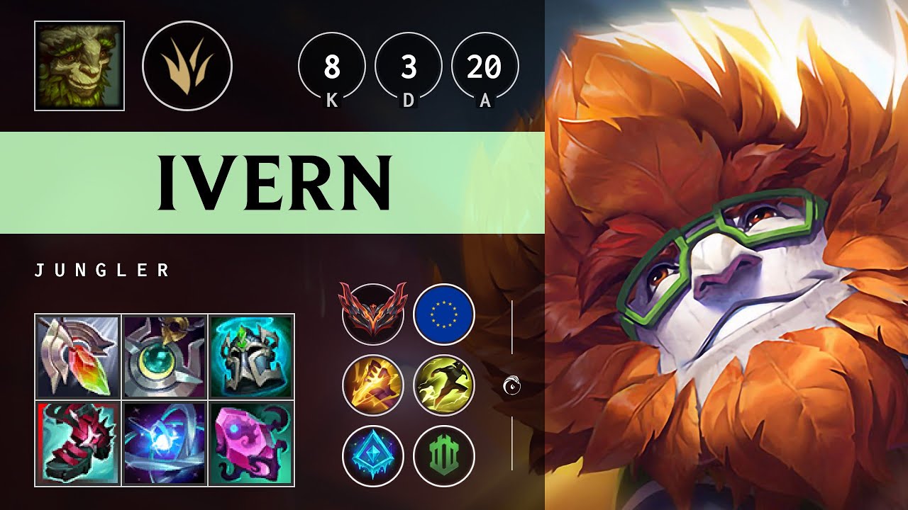 Ivern Jungle vs Talon - EUW Grandmaster Patch 25.12