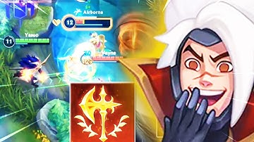 CONQUEROR Yasuo Scales BETTER Than Lethal Tempo!?  - BUILD & RUNES - WILD RIFT