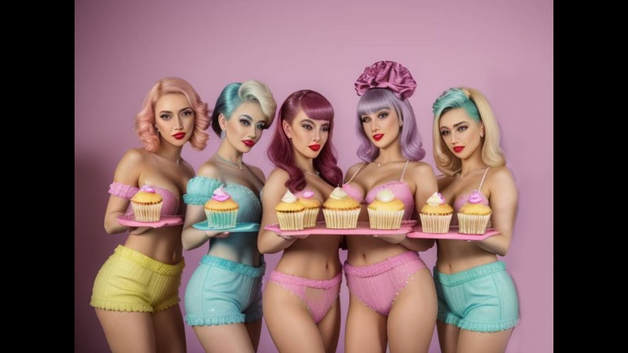 Lovin' Oven (Naughty AI Music Video) - Eden's Slutz