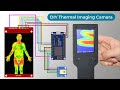 DIY Thermal Imaging Camera using AMG8833 Temperature Sensor with ESP8266 &amp; LCD Display