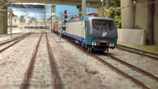 High Speed Train Frecciarossa  Cab Ride Layout Tour Miniatur Wunderland