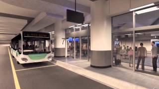 Perth City Link Bus: Perth Busport Animation