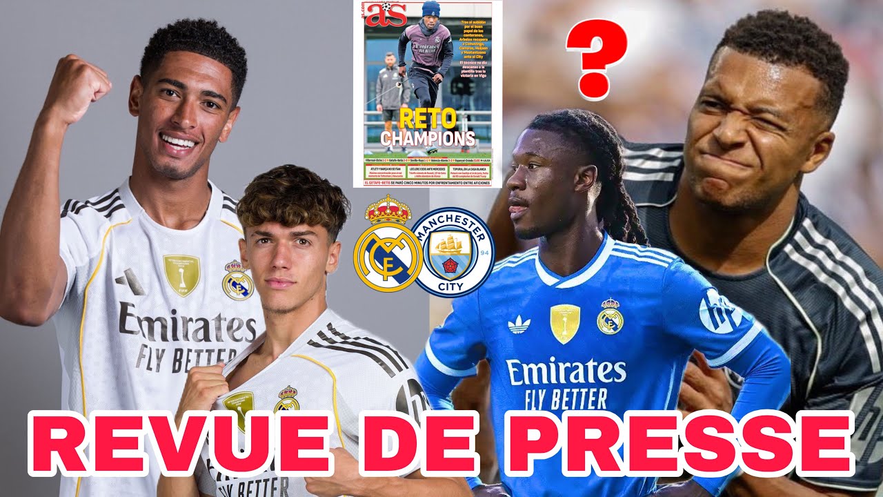 📰: LE REAL & SON COACH récupére quatre joueurs pour le choc face à Manchester City : Pape Gueye en 