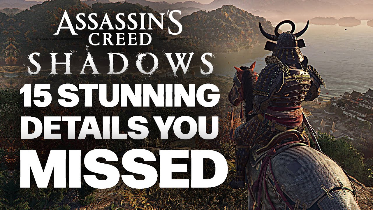 15 Stunning Details In Assassin's Creed Shadows YOU LIKELY MISSED