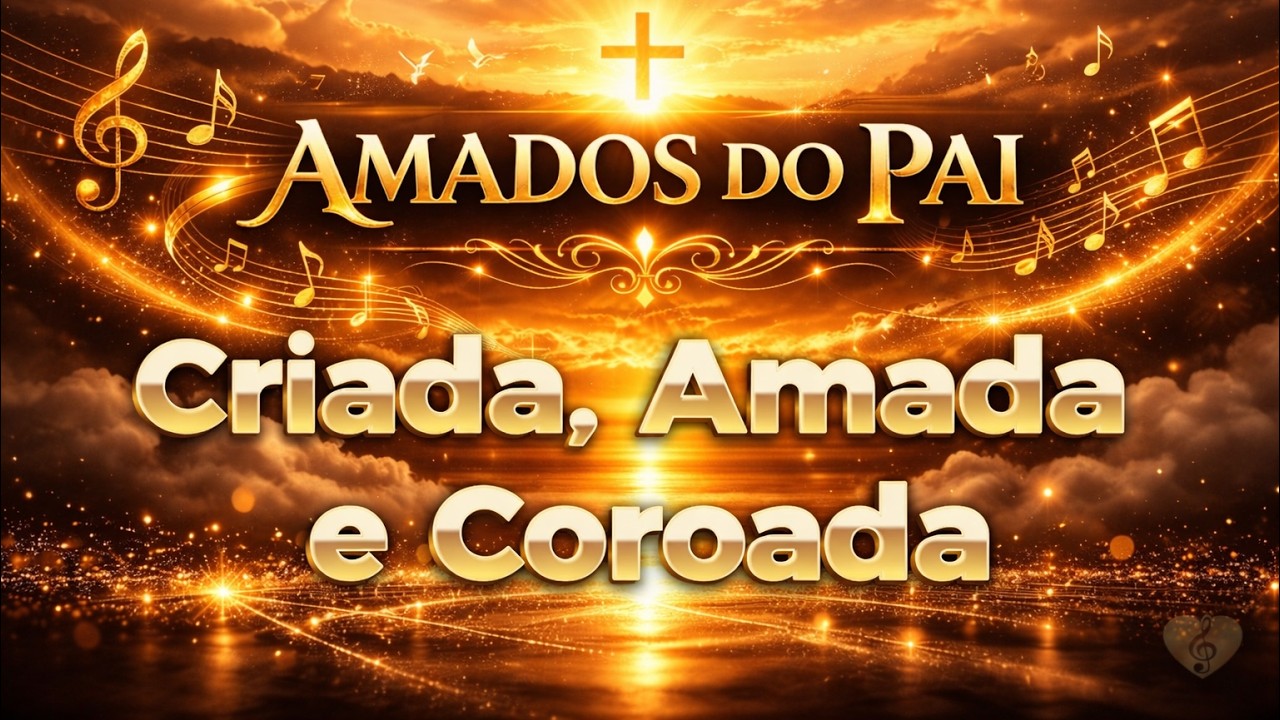 👑 CRIADA, AMADA E COROADA | O Louvor Que Toda Mulher Precisa Ouvir Hoje