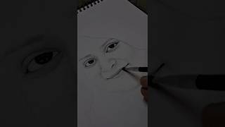 Portrait of Debjani Das ❤️✨️ @Abhijan56  #shorts #tranding #drawportrait #pencilsketch