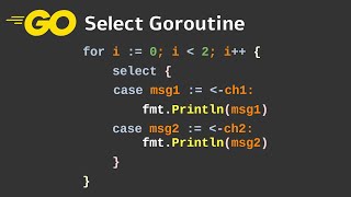 Select a goroutine - Go programming language tutorial (31)