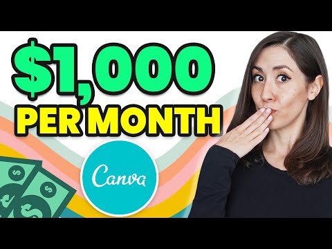 Make Money with Canva Templates! The Easiest Way to Make Money Selling Digital Products Online