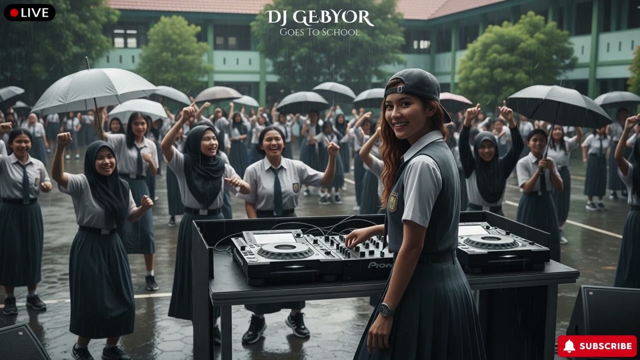 Viral! DJ Gebyor Live di Sekolah – Full Bass Sound System Guncang Aula