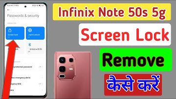 How to remove screen lock in Infinix note 50s 5g / Infinix note 50s me pattern lock kaise remove kre