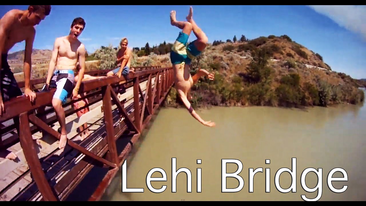 LEHI UTAH BRIDGE JUMP SPOT YouTube