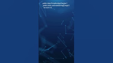 Java - Prime Number Check in Java #shorts #ytshorts  #javatutorial  #coding #viralvideo #Prime#viral