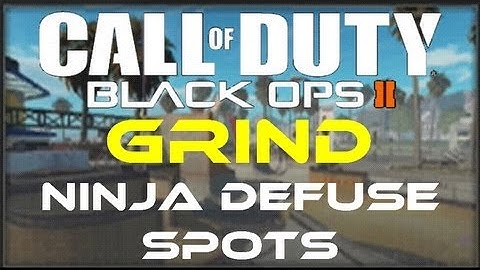 Black Ops 2 - Grind Ninja Defuse Spots / Tutorial (Revolution Map Pack) by Product Shard