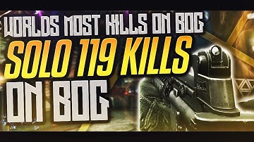MWR: *SOLO* (100+) 119 KILLS ON BOG ! + DOUBLE NUCLEAR FAIL !!! w/M16A4 [WORLD